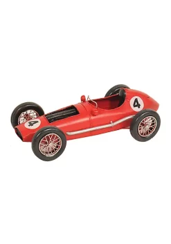 Old Modern Handicrafts Classic Decorative 1958 Ferrari 246 F1 Model Red Metal Handmade