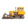 Old Modern Handicrafts Classic Decorative Metal Handmade Tin Bulldozer