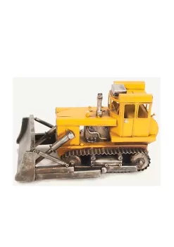Old Modern Handicrafts Classic Decorative Metal Handmade Tin Bulldozer -Old Modern Handicrafts shop Belk 1048
