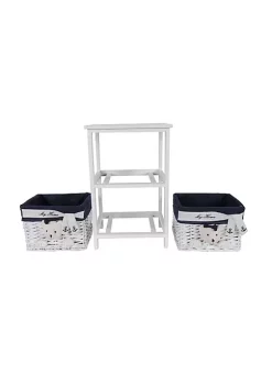 Old Modern Handicrafts Home Decorative Portable 2 Drawers with Stand -Old Modern Handicrafts shop Belk 105