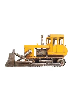 Old Modern Handicrafts Classic Decorative Metal Handmade Tin Bulldozer -Old Modern Handicrafts shop Belk 1051