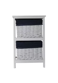 Old Modern Handicrafts Home Decorative Portable 2 Drawers with Stand -Old Modern Handicrafts shop Belk 106