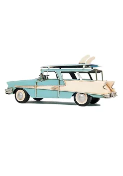 Old Modern Handicrafts Classic Decorative 1957 Ford Country Squire Station Wagon, Blue -Old Modern Handicrafts shop Belk 1060