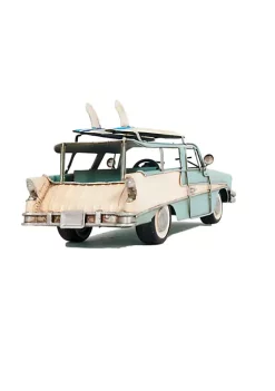 Old Modern Handicrafts Classic Decorative 1957 Ford Country Squire Station Wagon, Blue -Old Modern Handicrafts shop Belk 1062