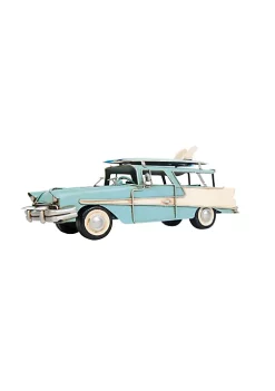 Old Modern Handicrafts Classic Decorative 1957 Ford Country Squire Station Wagon, Blue -Old Modern Handicrafts shop Belk 1063