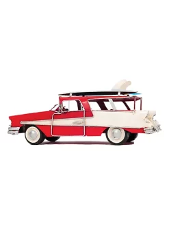 Old Modern Handicrafts AJ096 1957 Ford Country Squire Station Wagon, Red 8 Old Modern Handicrafts AJ096 1957 Ford Country Squire Station Wagon, Red -Old Modern Handicrafts shop Belk 1066