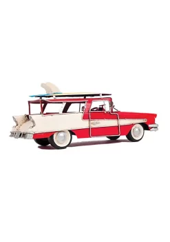 Old Modern Handicrafts AJ096 1957 Ford Country Squire Station Wagon, Red 10 Old Modern Handicrafts AJ096 1957 Ford Country Squire Station Wagon, Red -Old Modern Handicrafts shop Belk 1068