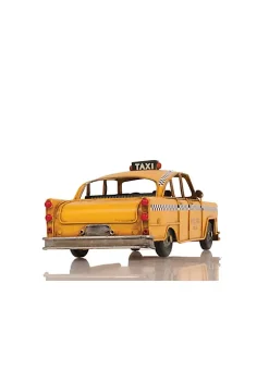 Old Modern Handicrafts Classic Decorative Handmade Tin New York City Taxi Model -Old Modern Handicrafts shop Belk 1096