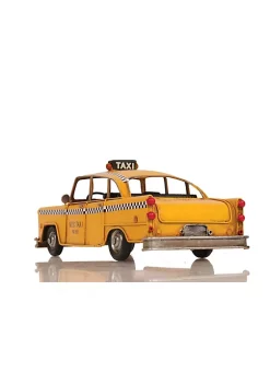 Old Modern Handicrafts Classic Decorative Handmade Tin New York City Taxi Model -Old Modern Handicrafts shop Belk 1097