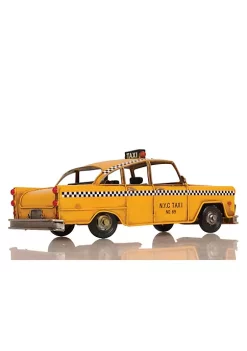 Old Modern Handicrafts Classic Decorative Handmade Tin New York City Taxi Model -Old Modern Handicrafts shop Belk 1098