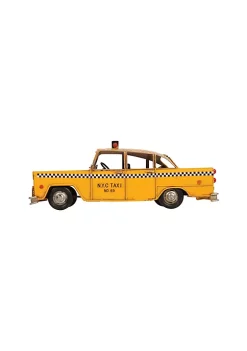 Old Modern Handicrafts Classic Decorative Handmade Tin New York City Taxi Model -Old Modern Handicrafts shop Belk 1099
