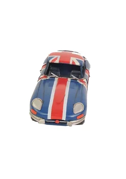 Old Modern Handicrafts Classic Decorative 1961 E-Type Jaguar Model Car Metal Handmade -Old Modern Handicrafts shop Belk 1103