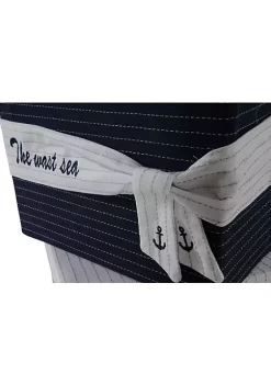 Old Modern Handicrafts Home Decorative Fabric Boxes With Cover, Set of 3 -Old Modern Handicrafts shop Belk 1125