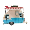 Old Modern Handicrafts Classic Decorative Camper with Photo Frame, Piggy Bank, Metal