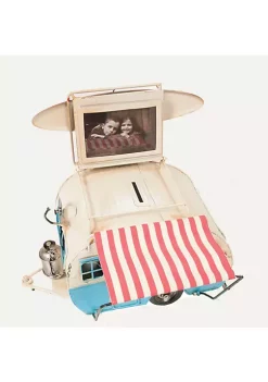 Old Modern Handicrafts Classic Decorative Camper with Photo Frame, Piggy Bank, Metal -Old Modern Handicrafts shop Belk 1137