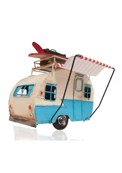 Old Modern Handicrafts Classic Decorative Camper with Photo Frame, Piggy Bank, Metal -Old Modern Handicrafts shop Belk 1138