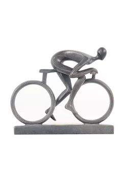 Old Modern Handicrafts Classic Decorative Anne Home - Cyclist Statue