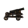 Old Modern Handicrafts Classic Decorative Cannon Sur Roues Grandeur Nature Model