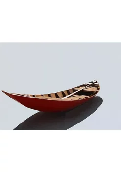 Old Modern Handicrafts K207R Bottom Thuyen Ba La Tam Ban Small South East Asia Sampan Boat, Red 9 Old Modern Handicrafts K207R Bottom Thuyen Ba La Tam Ban Small South East Asia Sampan Boat, Red -Old Modern Handicrafts shop Belk 140