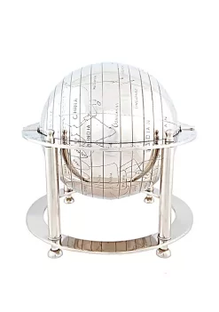 Old Modern Handicrafts Home Decorative Aluminium Spinning Globe