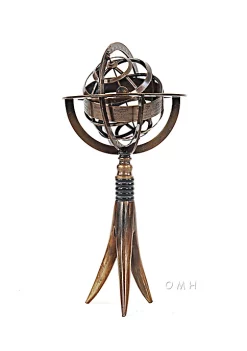 Old Modern Handicrafts Home Decorative Brass Armillary On Horn Stand -Old Modern Handicrafts shop Belk 228