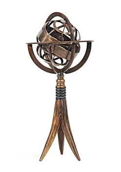 Old Modern Handicrafts Home Decorative Brass Armillary On Horn Stand -Old Modern Handicrafts shop Belk 230