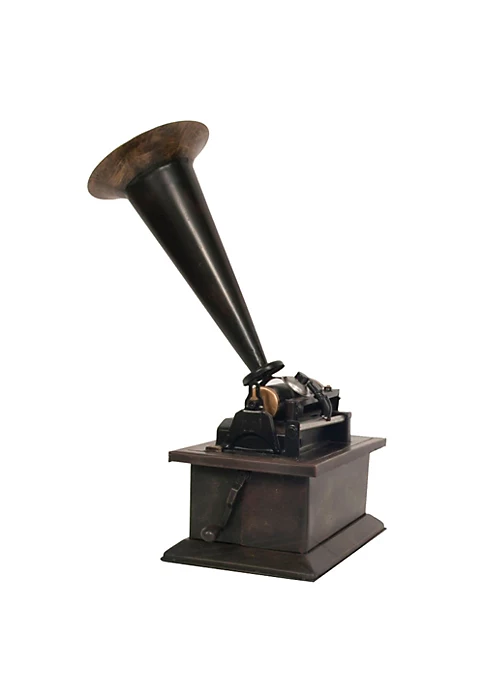 Old Modern Handicrafts Classic Decorative 1901 Edison Standard Model A New Style Phonograph Display-Only 4 Old Modern Handicrafts Classic Decorative 1901 Edison Standard Model A New Style Phonograph Display-Only - Image 4