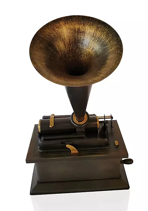 Old Modern Handicrafts Classic Decorative 1901 Edison Standard Model A New Style Phonograph Display-Only 6 Old Modern Handicrafts Classic Decorative 1901 Edison Standard Model A New Style Phonograph Display-Only - Image 6