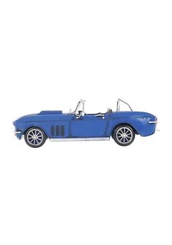 Old Modern Handicrafts Home Decorative Blue Chevrolet Corvette