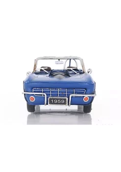 Old Modern Handicrafts Home Decorative Blue Chevrolet Corvette -Old Modern Handicrafts shop Belk 241