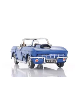Old Modern Handicrafts Home Decorative Blue Chevrolet Corvette -Old Modern Handicrafts shop Belk 242