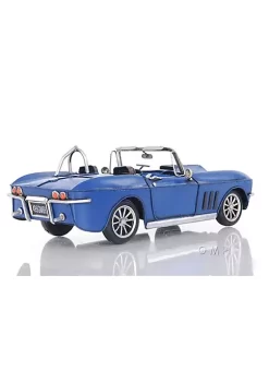Old Modern Handicrafts Home Decorative Blue Chevrolet Corvette -Old Modern Handicrafts shop Belk 243