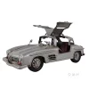 Old Modern Handicrafts Classic Decorative Mercedes Benz 300L Gullwing Silver Model