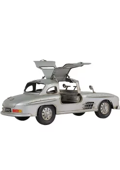 Old Modern Handicrafts Classic Decorative Mercedes Benz 300L Gullwing Silver Model -Old Modern Handicrafts shop Belk 248