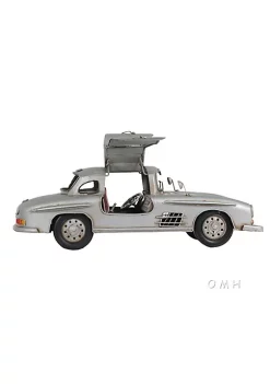 Old Modern Handicrafts Classic Decorative Mercedes Benz 300L Gullwing Silver Model -Old Modern Handicrafts shop Belk 249