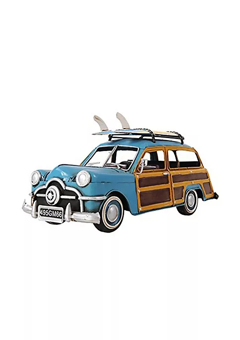Old Modern Handicrafts AJ018 1949 Green Ford Wagon Car with Two Surfboards Model Airplane 6 Old Modern Handicrafts AJ018 1949 Green Ford Wagon Car with Two Surfboards Model Airplane - Image 6