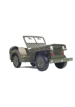 Old Modern Handicrafts Classic Decorative 1945 Willys CJ-2A Overland Open Frame Jeep Model -Old Modern Handicrafts shop Belk 260