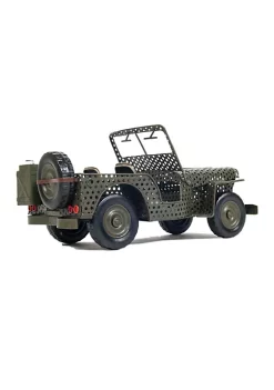 Old Modern Handicrafts Classic Decorative 1945 Willys CJ-2A Overland Open Frame Jeep Model -Old Modern Handicrafts shop Belk 261