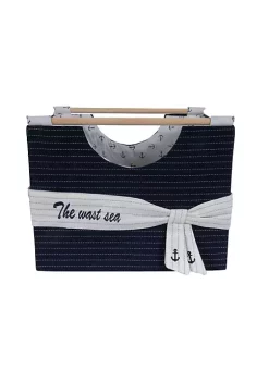 Old Modern Handicrafts Home Decorative Foldable Fabric Basket, Set of 3