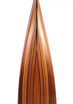 Old Modern Handicrafts Classic Decorative Wooden Canoe Book Shelf -Old Modern Handicrafts shop Belk 282