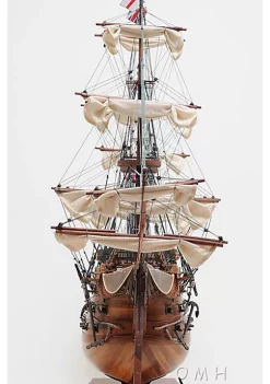 Old Modern Handicrafts Classic Decorative HMS Victory Large With Floor Display Case -Old Modern Handicrafts shop Belk 300