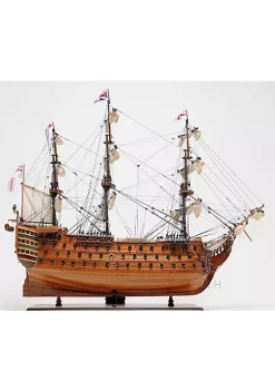 Old Modern Handicrafts Classic Decorative HMS Victory Large With Floor Display Case -Old Modern Handicrafts shop Belk 301
