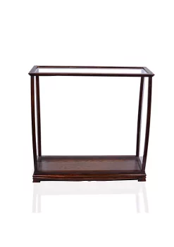 Old Modern Handicrafts Table Top Display Case Classic Brown -Old Modern Handicrafts shop Belk 424