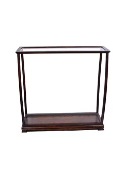 Old Modern Handicrafts Table Top Display Case Classic Brown -Old Modern Handicrafts shop Belk 426