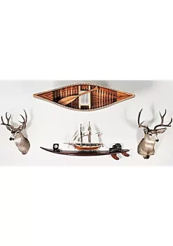 Old Modern Handicrafts Home Decorative Half-Surfboard Shelf -Old Modern Handicrafts shop Belk 431