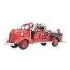 Old Modern Handicrafts Home Decorative 1938 Red Fire Engine Ford 1:40