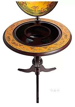 Old Modern Handicrafts Home Decorative Globe bar, 17 3/4 inches - 3 legs -Old Modern Handicrafts shop Belk 509