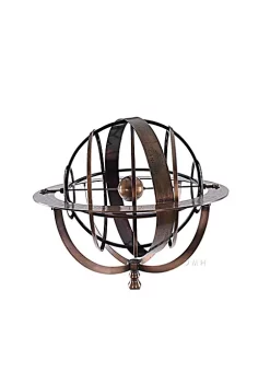 Old Modern Handicrafts Home Decorative Brass Armillary With Wood Stand -Old Modern Handicrafts shop Belk 543