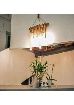 Old Modern Handicrafts Home Decorative Medusa Pendant Lamp - 6 bulbs -Old Modern Handicrafts shop Belk 561