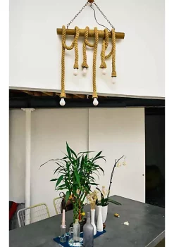 Old Modern Handicrafts Home Decorative Medusa Pendant Lamp - 6 bulbs -Old Modern Handicrafts shop Belk 562